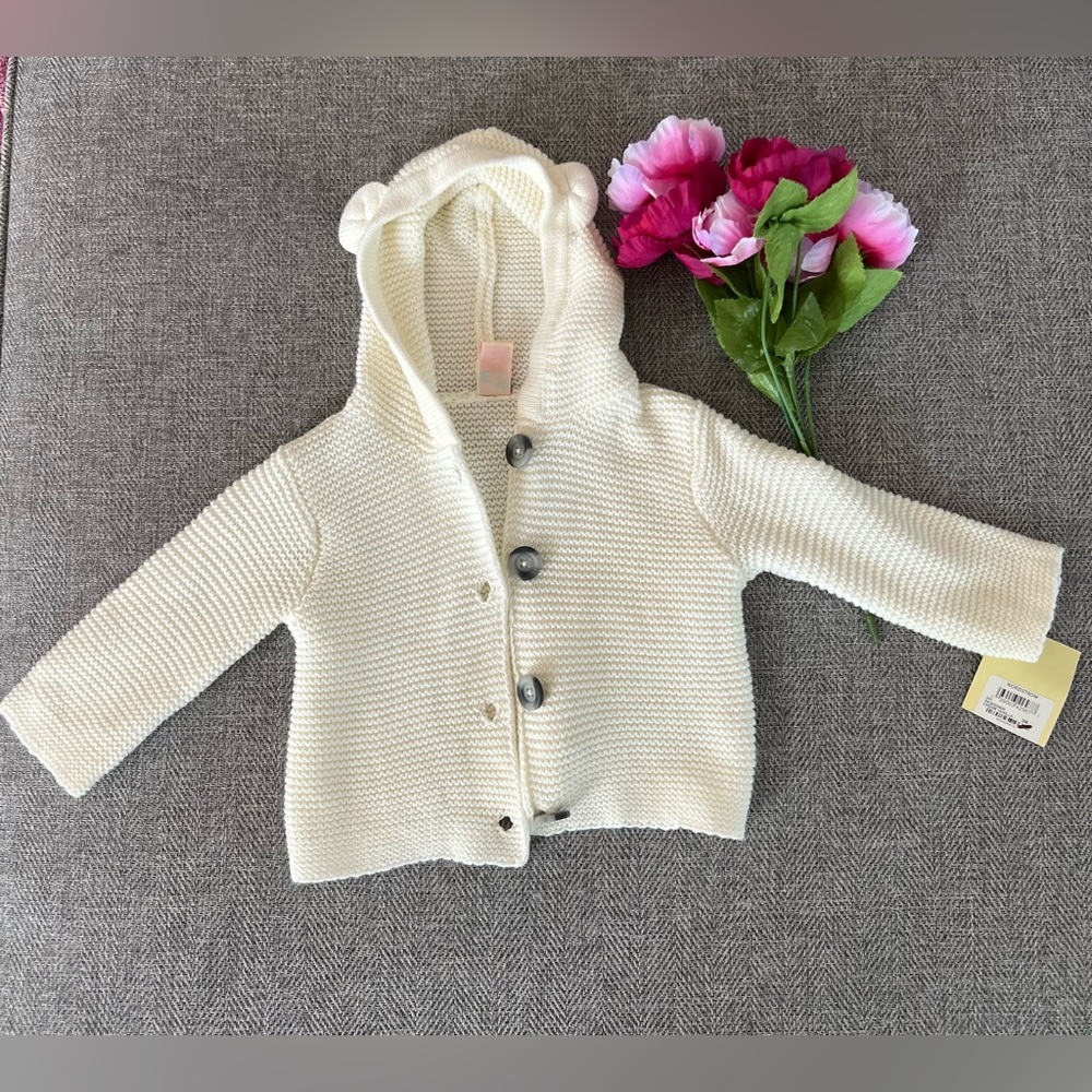 Harper Canyon Baby Girl Cream Vanilla Sweater size 3M *NWT*
